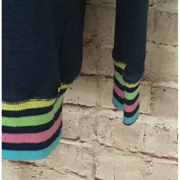 Maui & Sons Womens Juniors Dark Blue Crew Neck Pullover Knit Top- Size M - Picture 3 of 3